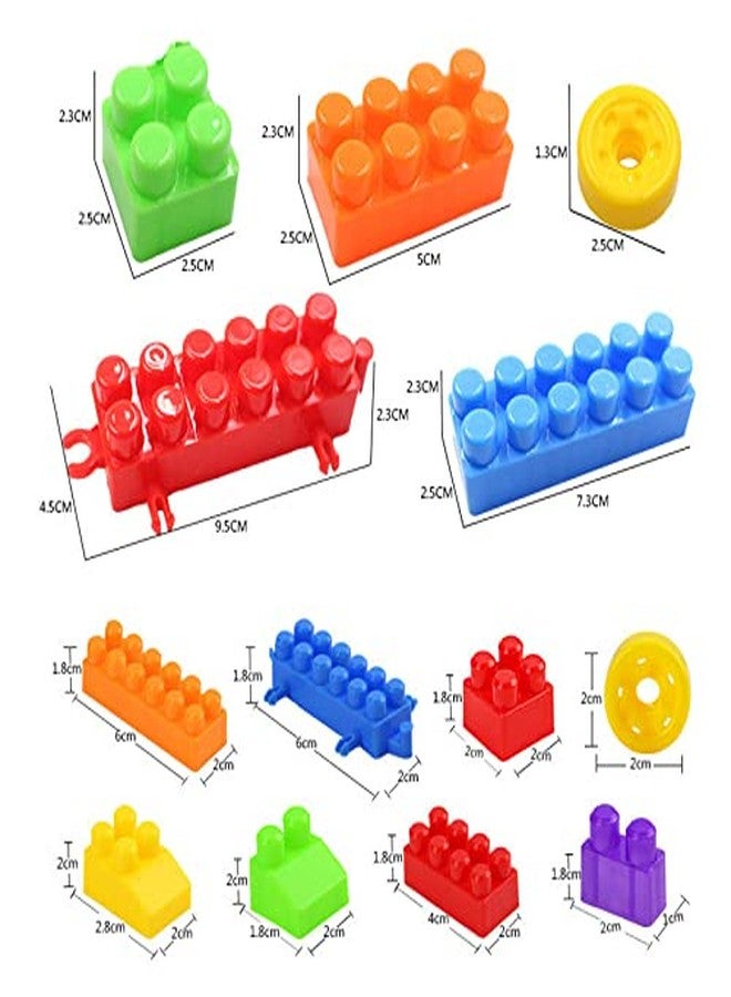 PULSBERY Building Blocks Toy Set for 3-8 Years Old Kids Boys & Girls,Random Color,200 Piece (Kids Block Toy) - Image 5
